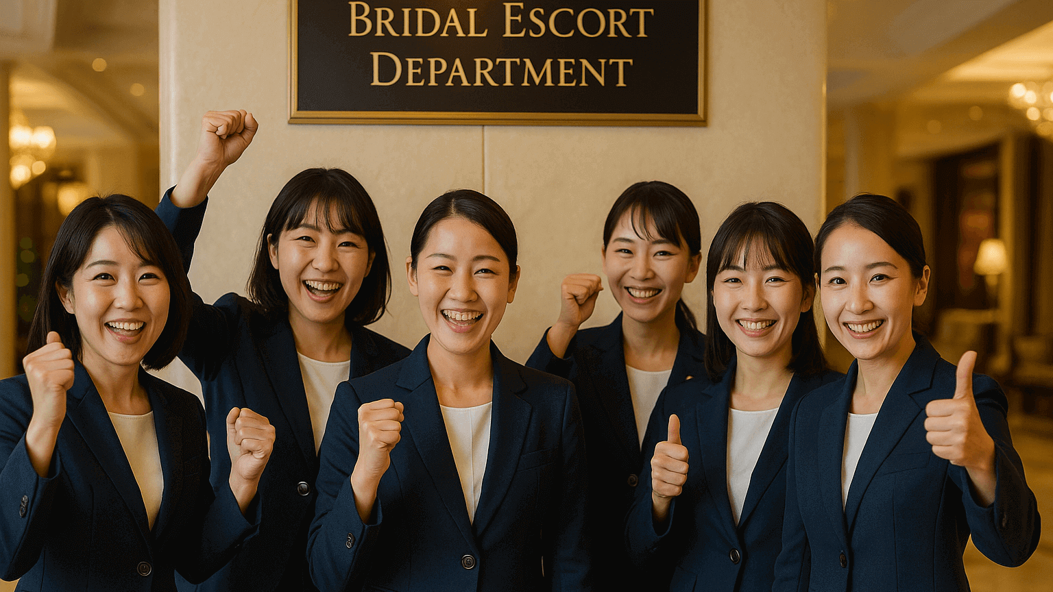 大手ホテルチェーンのスタッフ接遇研修を行う様子