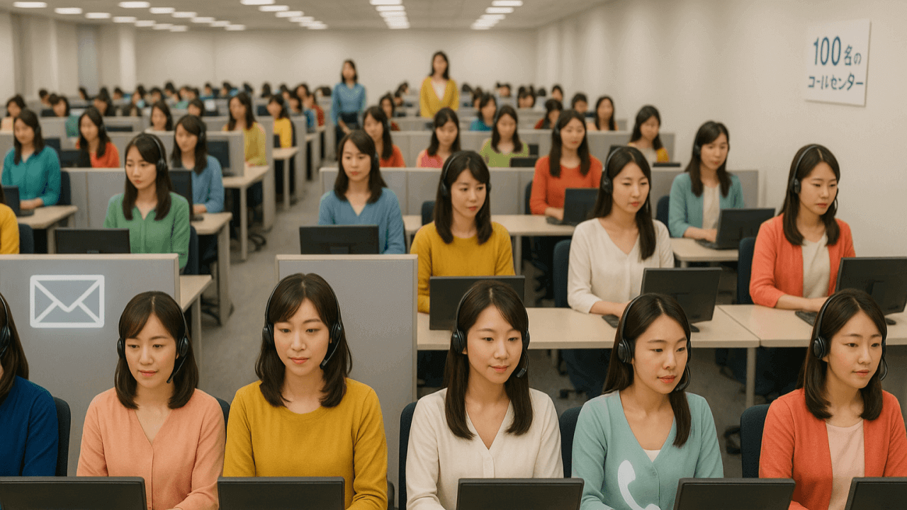 メール応対CSの設置イメージ